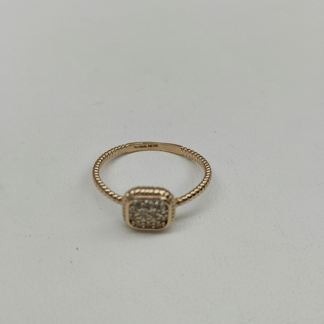 ANILLOS DAMA ORO 14K 2 (NUEVO)