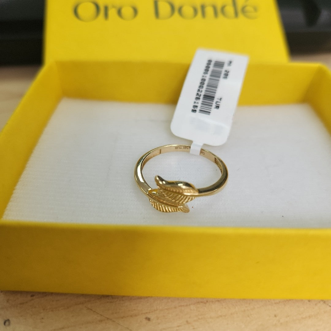 ANILLOS DAMA ORO 14K 1.6 (NUEVO)