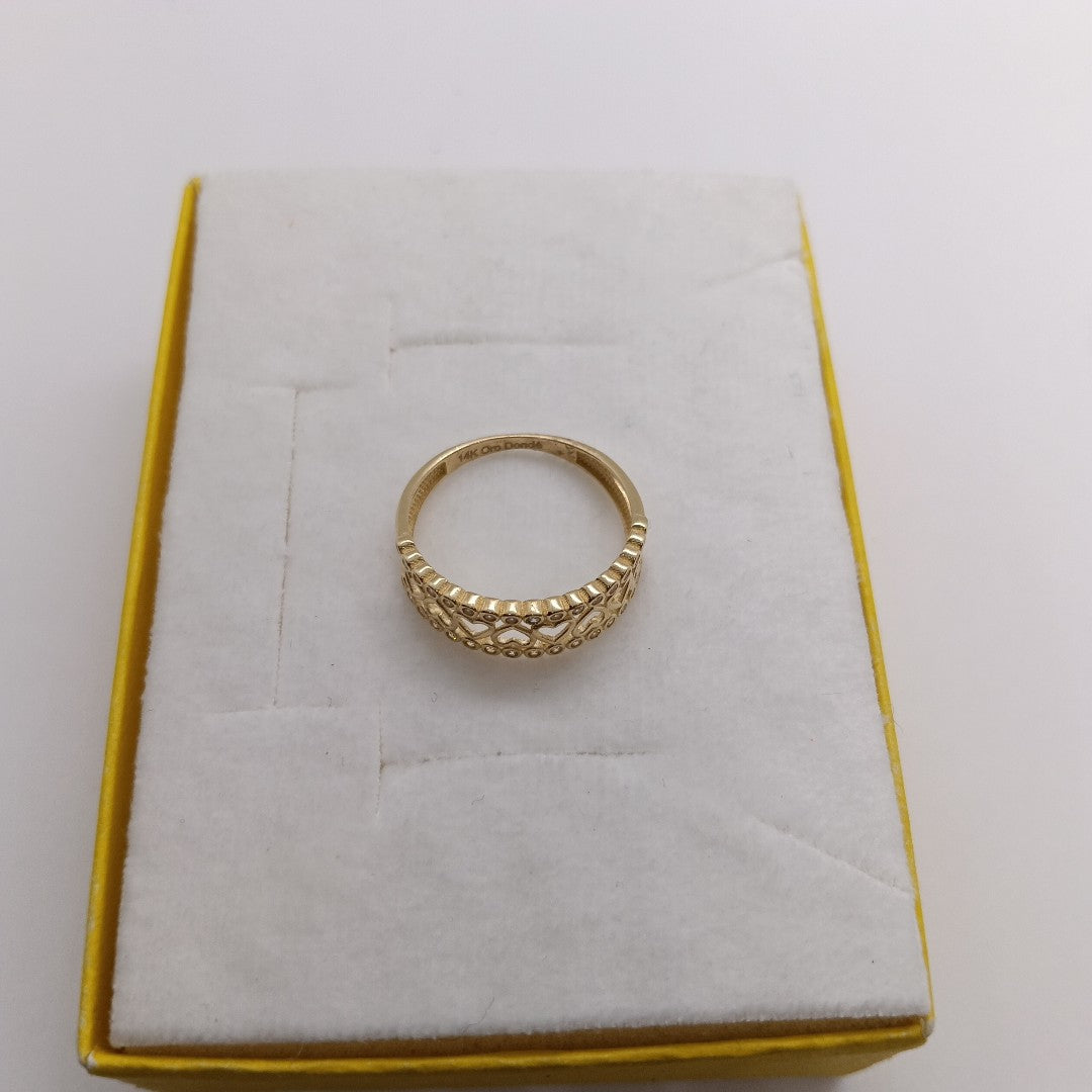 ANILLOS DAMA ORO 14K 1.6 (NUEVO)