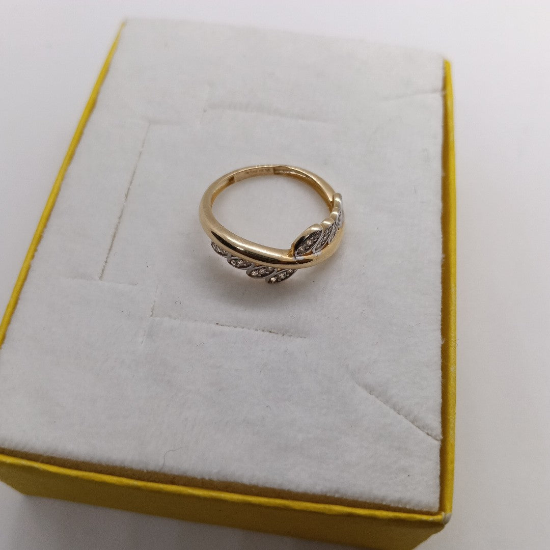 ANILLOS DAMA ORO 14K 2 (NUEVO)