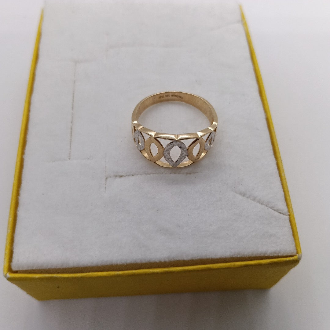 ANILLOS DAMA ORO 14K 2 (NUEVO)