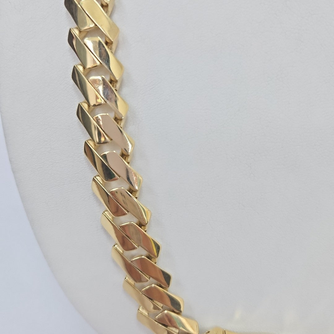 CADENA MONACO ORO 14K 62.4 (NUEVO)