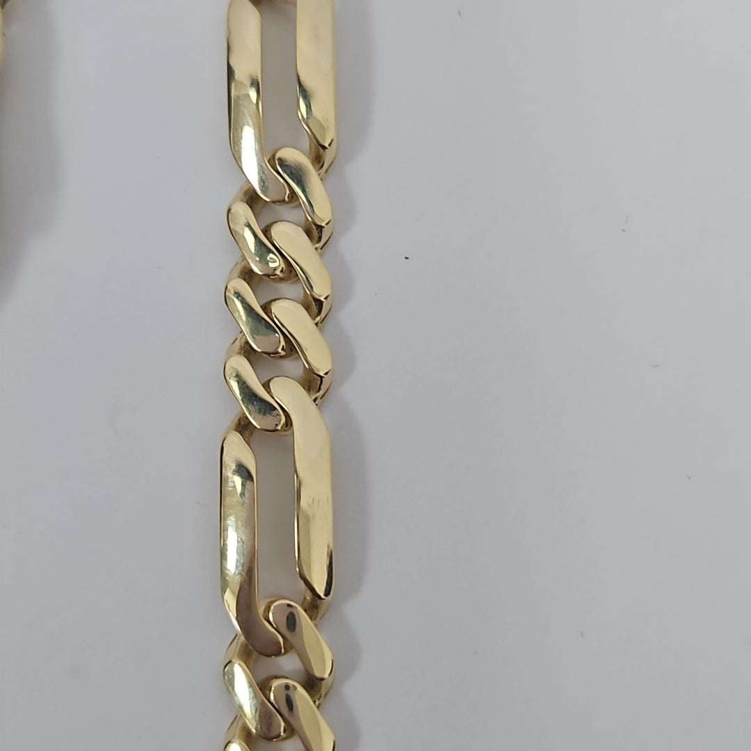 PULSERA MONACO ORO 14K 9.9 (NUEVO)