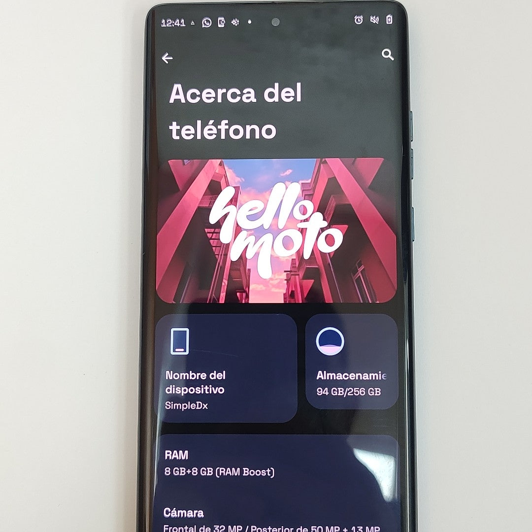 CELULAR MOTOROLA EDGE 50 FUSION XT2429-1 256 GB 8 GB RAM (SEMINUEVO)