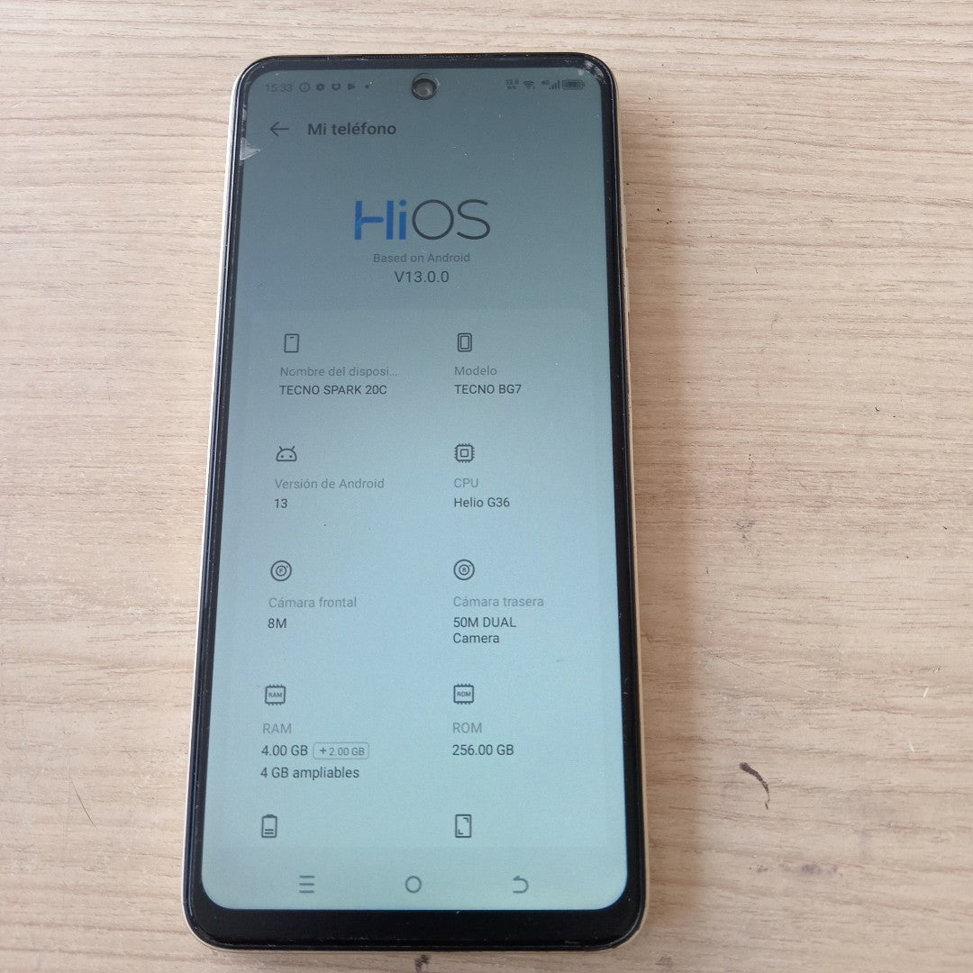 CELULAR OTRAS MARCAS OTROS MODELOS 256 GB 4 GB RAM (SEMINUEVO)