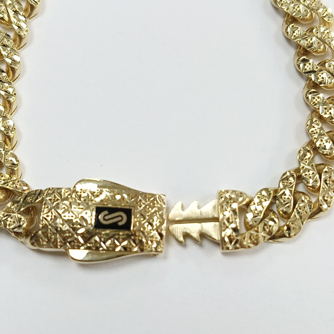 PULSERA MONACO ORO 14K 9.6 (NUEVO)