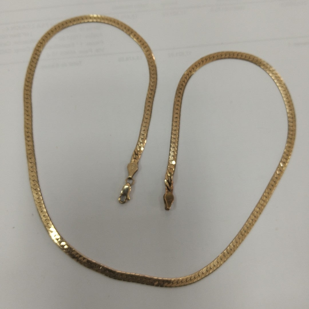 CADENA. ORO. 14 K 15.6 GRMS (SEMINUEVO)