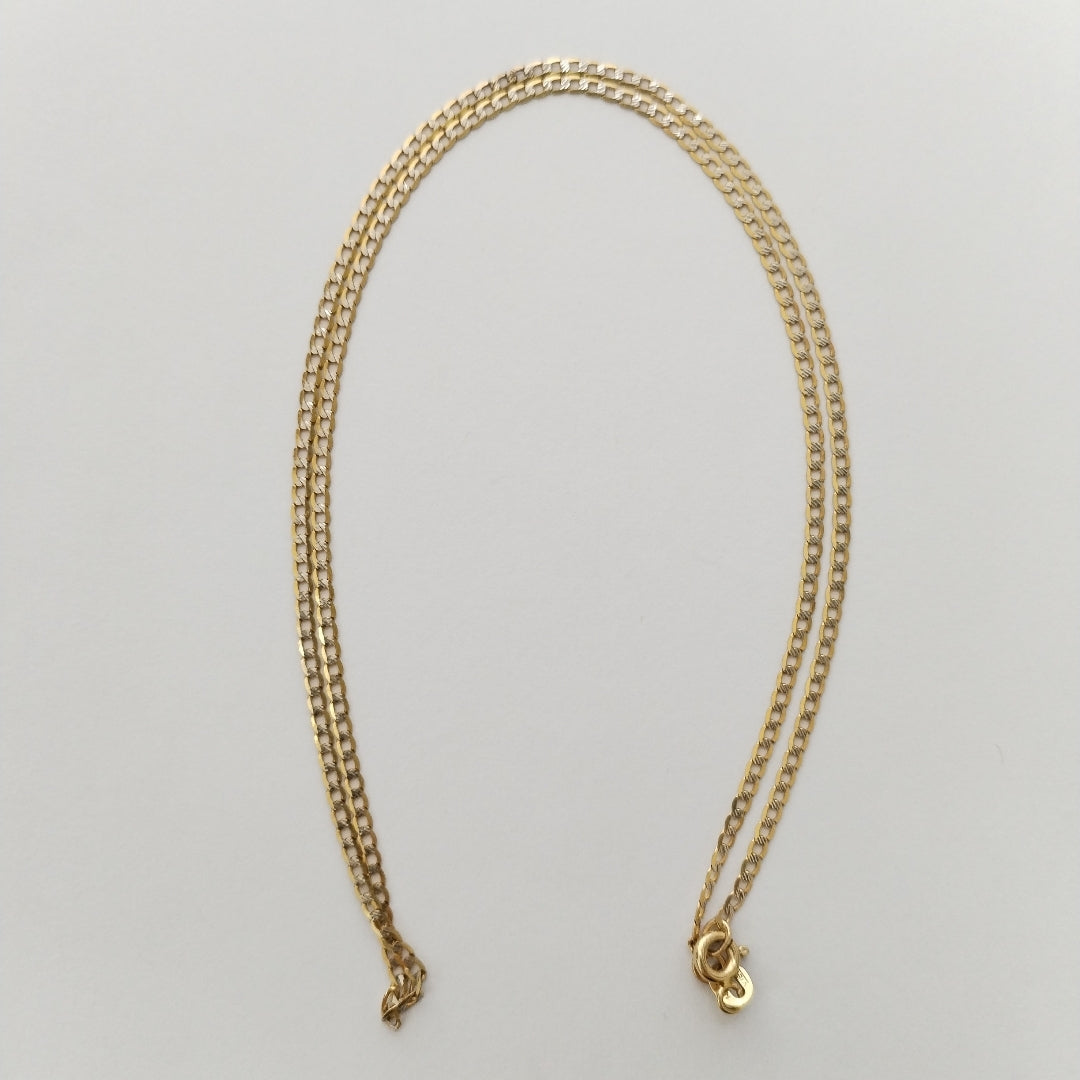 CADENA ORO 14 K 2,40 GRMS (SEMINUEVO)