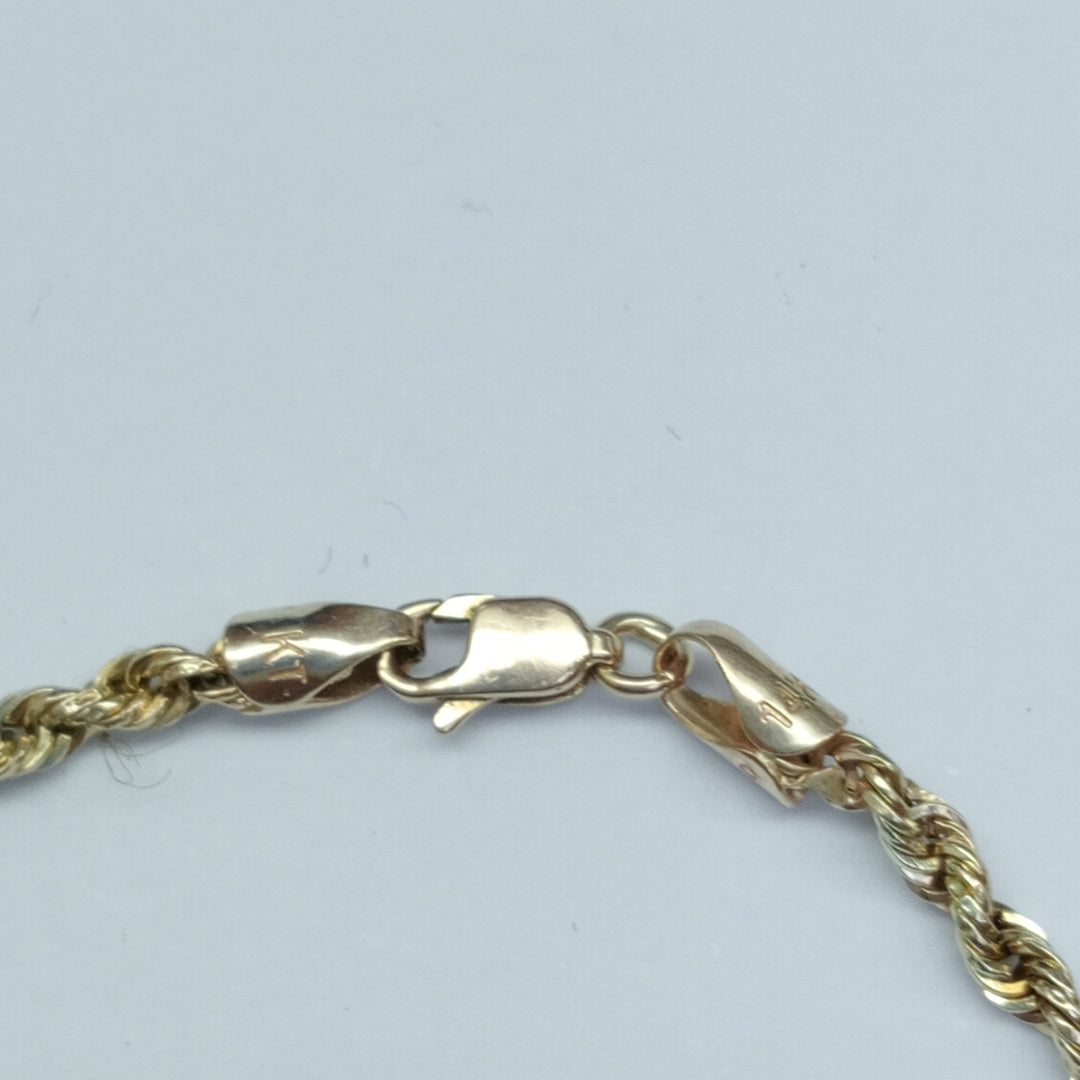 PULSERA. ORO. 14 K 0.9 GRMS (SEMINUEVO)