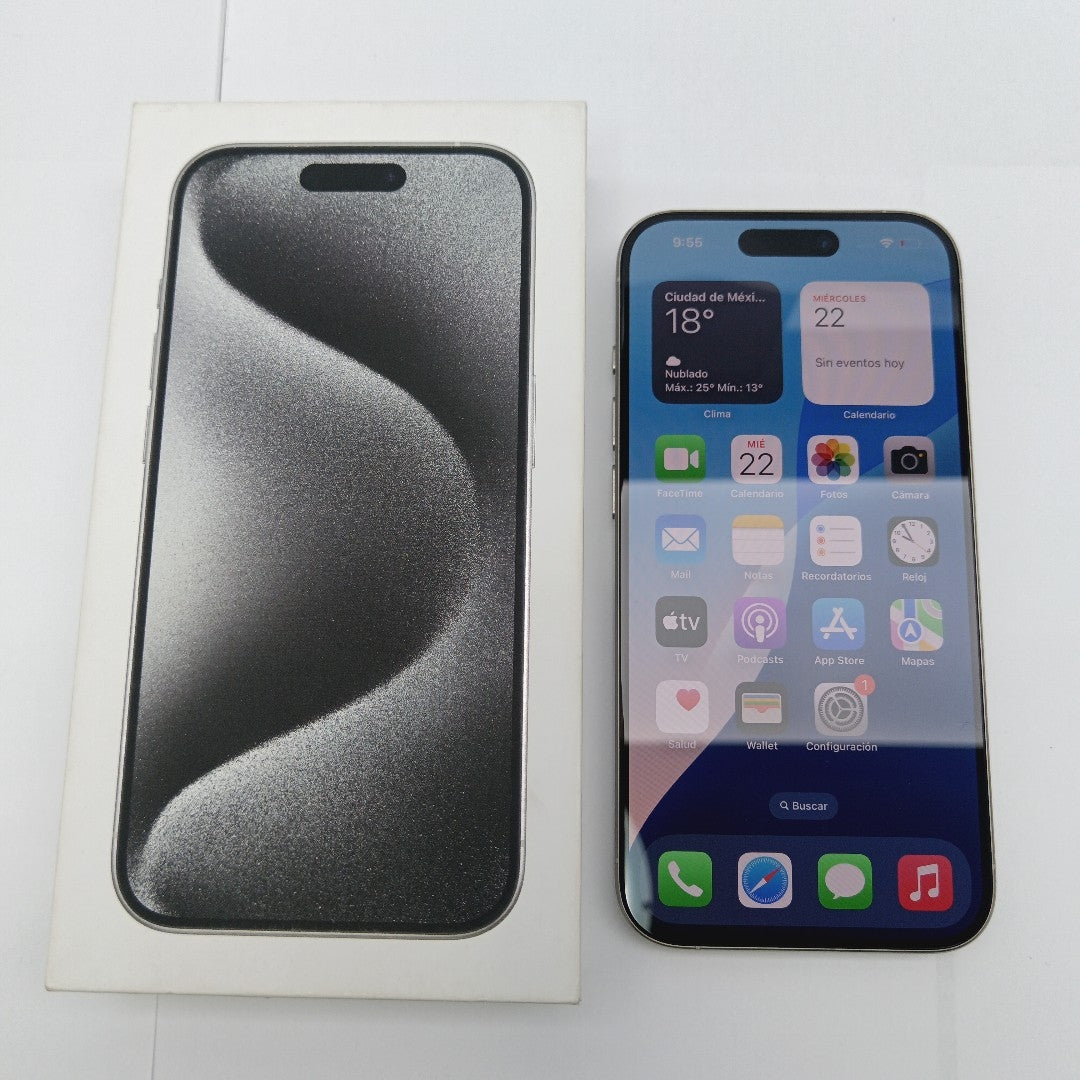 CELULAR APPLE IPHONE 15 PRO A3101 128 GB 8 GB RAM (SEMINUEVO)
