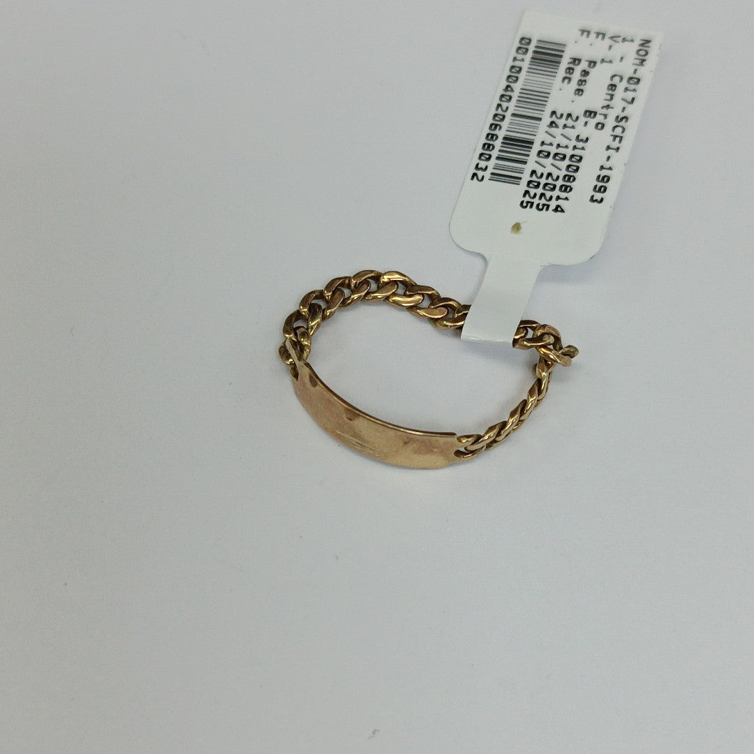 ANILLO. ORO. 14 K 2.4 GRMS (SEMINUEVO)