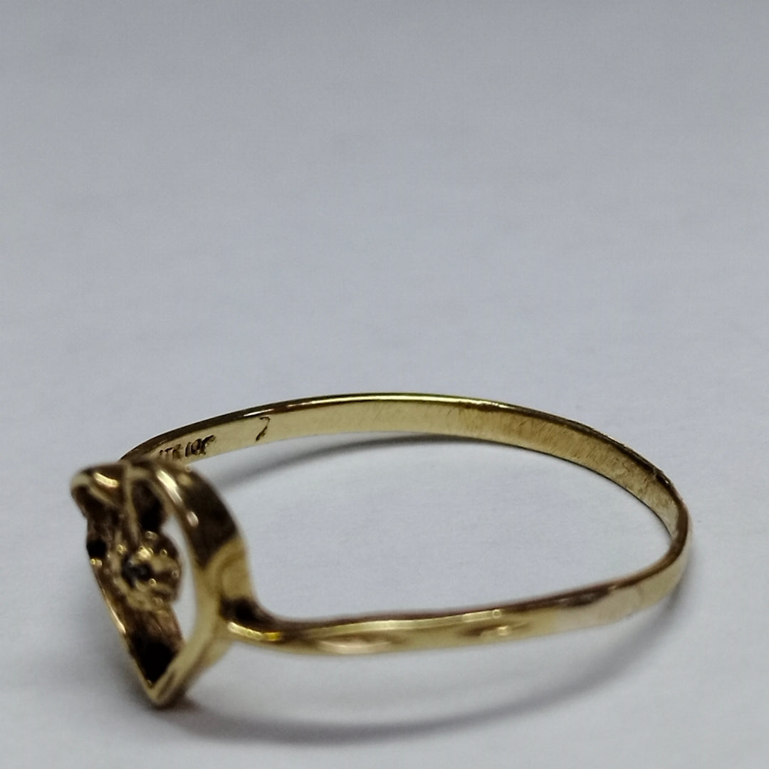 ANILLITO ORO 10 K 0,80 GRMS (SEMINUEVO)