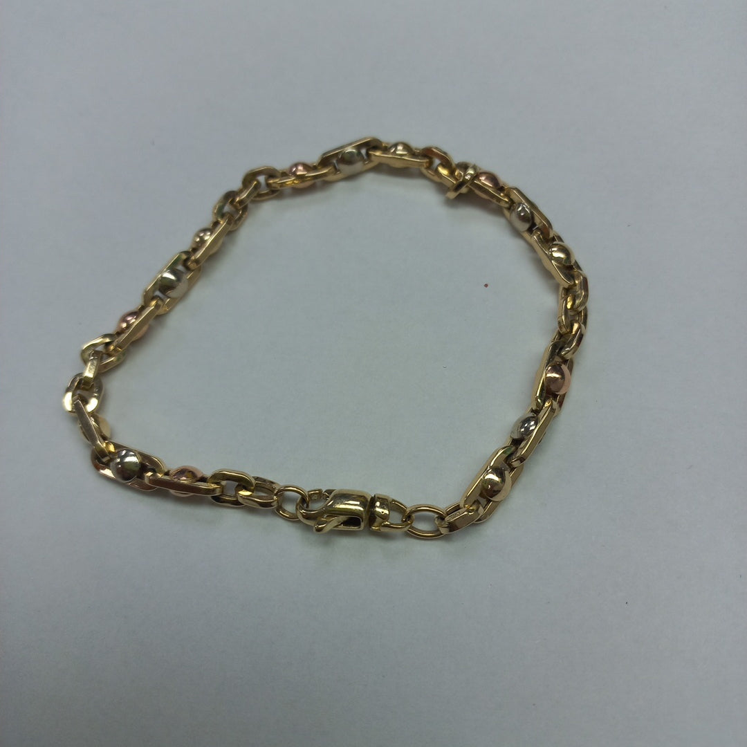 PULSERA. ORO. 14 K 6.7 GRMS (SEMINUEVO)