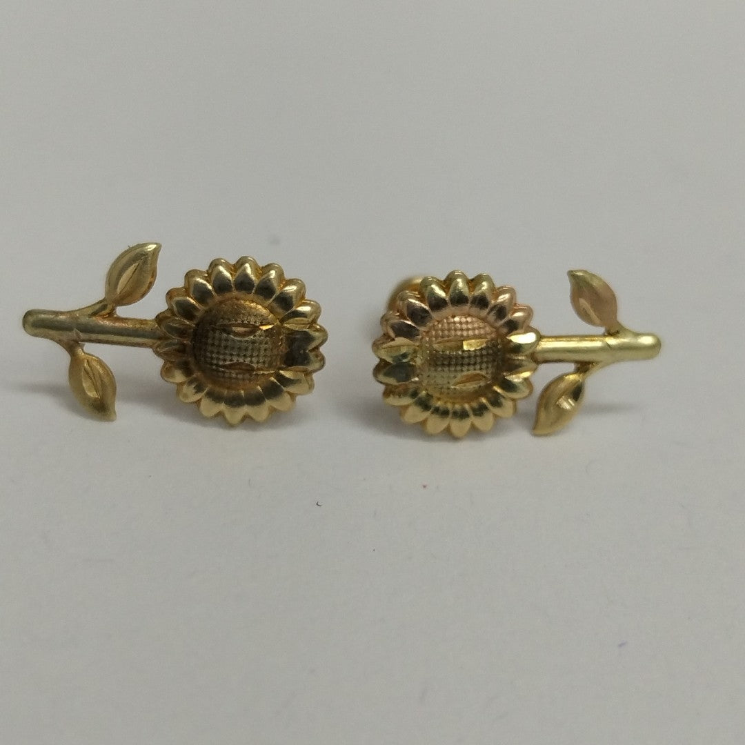 BROQUELES ORO 14K 1 (NUEVO)