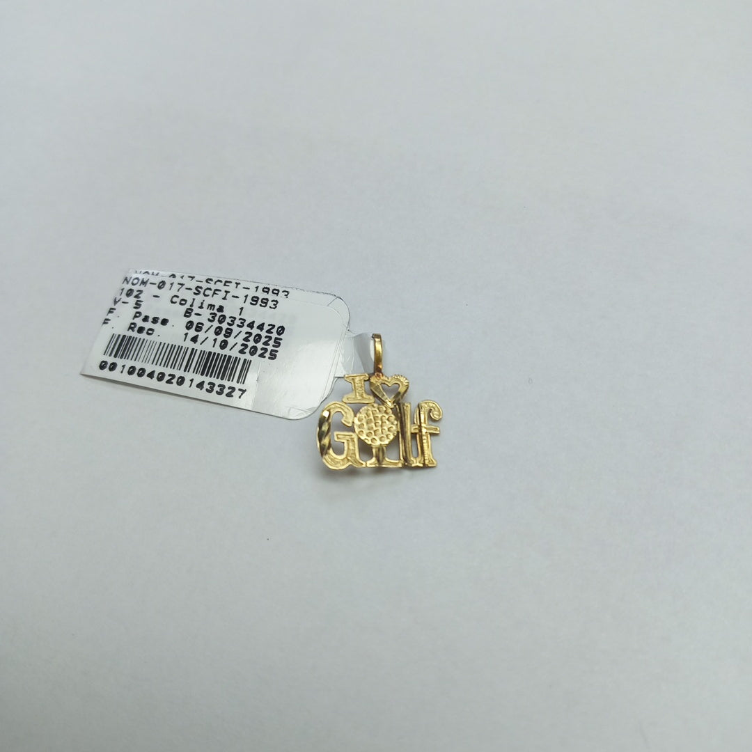 DIJE. ORO. 14 K 0.6 GRMS (SEMINUEVO)