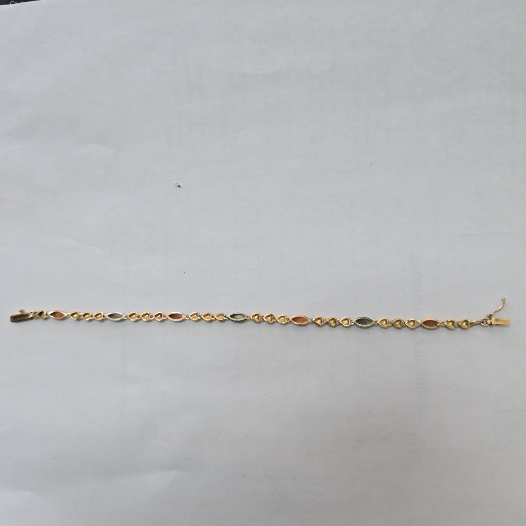 PULSERA. ORO. 10 K 3.7 GRMS (SEMINUEVO)