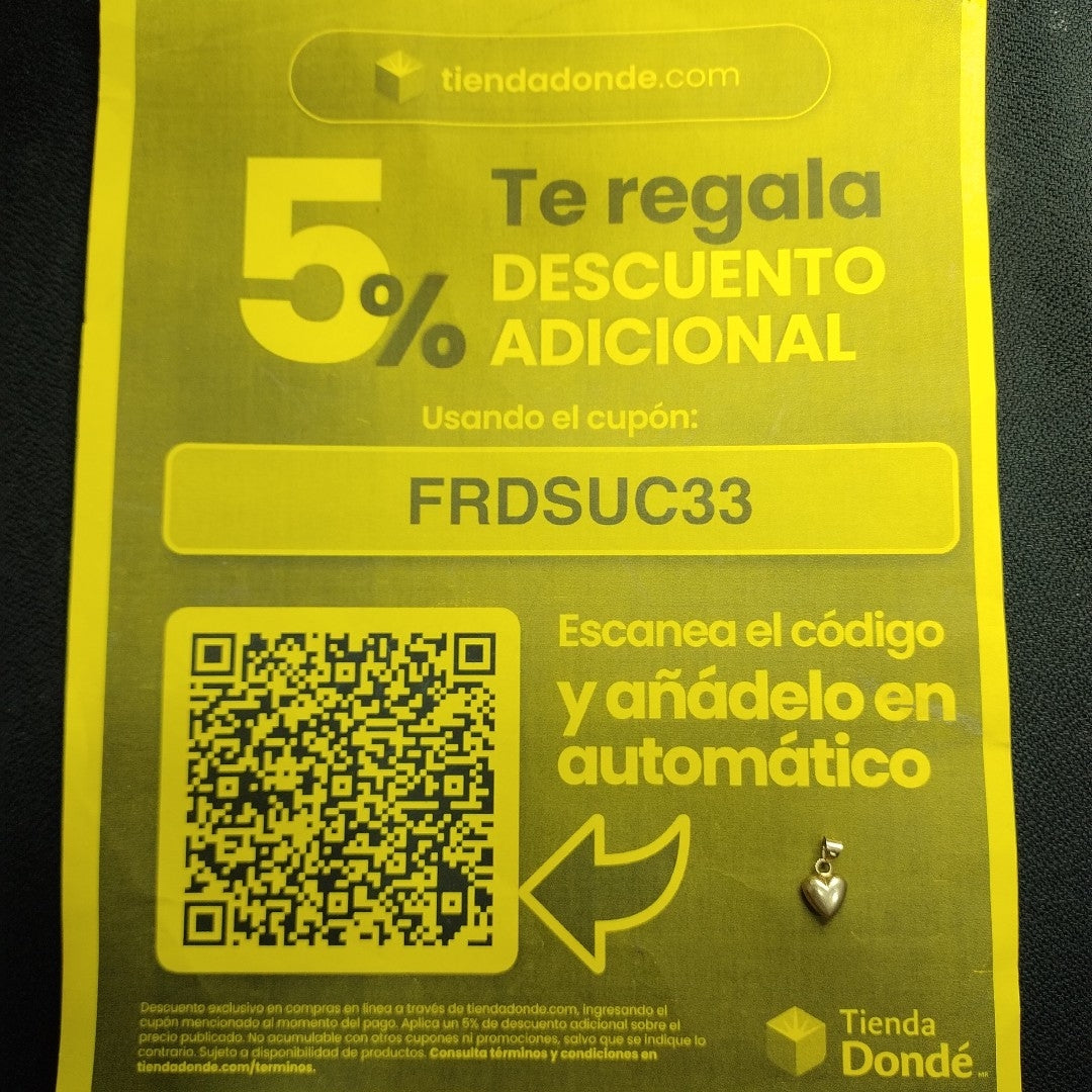 DIJE ORO 10 K 0,60 GRMS (SEMINUEVO)