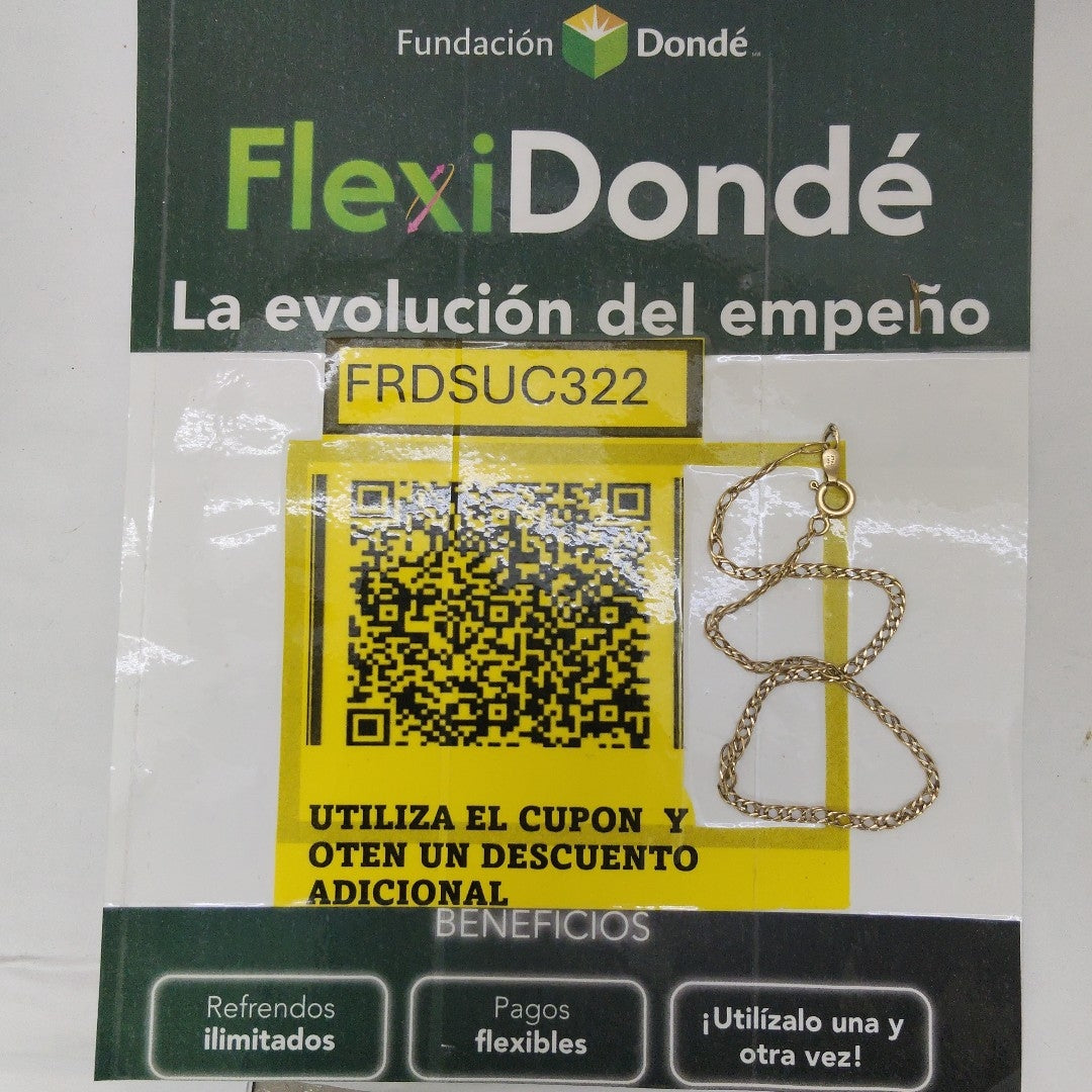 PULSERA ORO 14 K 1,70 GRMS (SEMINUEVO)