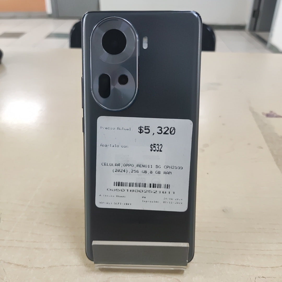 CELULAR OPPO RENO11 5G CPH2599 (2024) (SEMINUEVO)