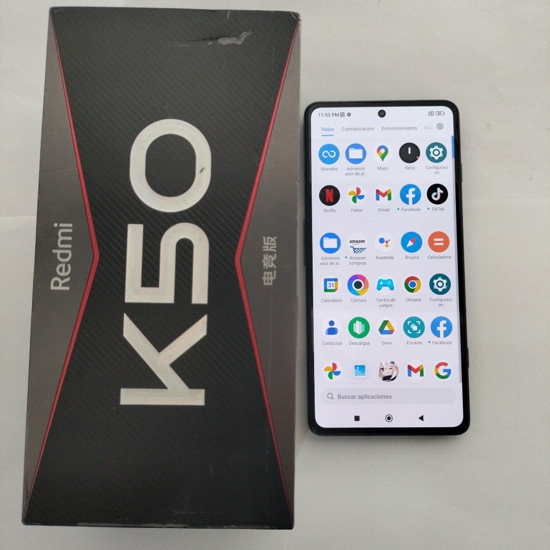 CELULAR XIAOMI POCO F4 GT 21121210G 256 GB 12 GB RAM (SEMINUEVO)