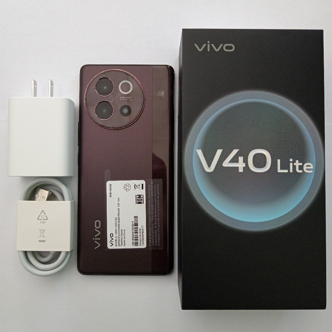 CELULAR VIVO V40 LITE V2341 (2024) 256 GB 8 GB RAM (SEMINUEVO)