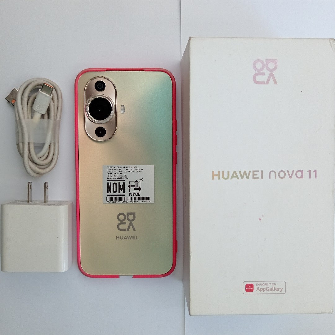 CELULAR HUAWEI NOVA 11 FOA-LX9 (2023) 256 GB 8 GB RAM (SEMINUEVO)