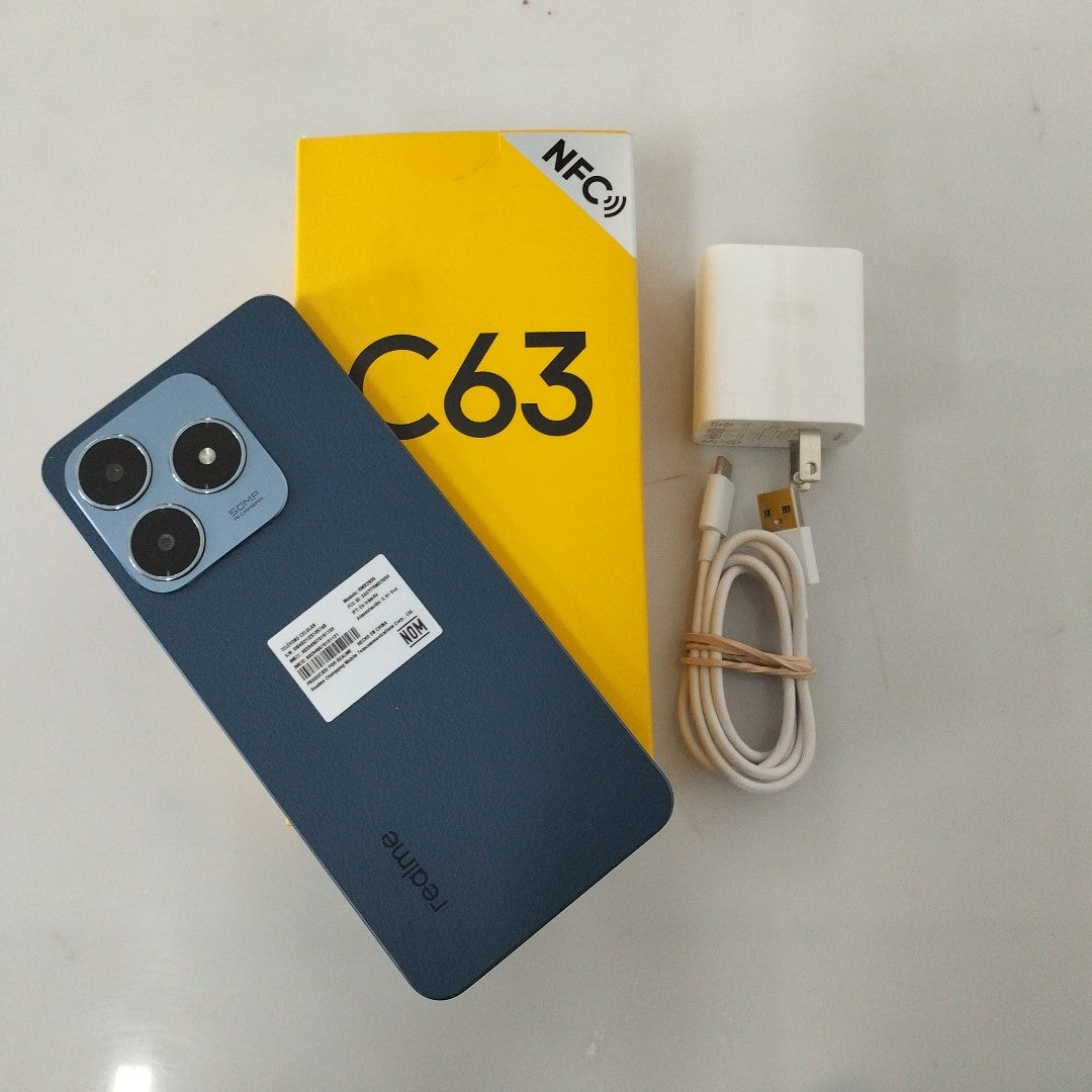CELULAR REALME C63 RMX3939 (2024) 256 GB 8 GB RAM (SEMINUEVO)