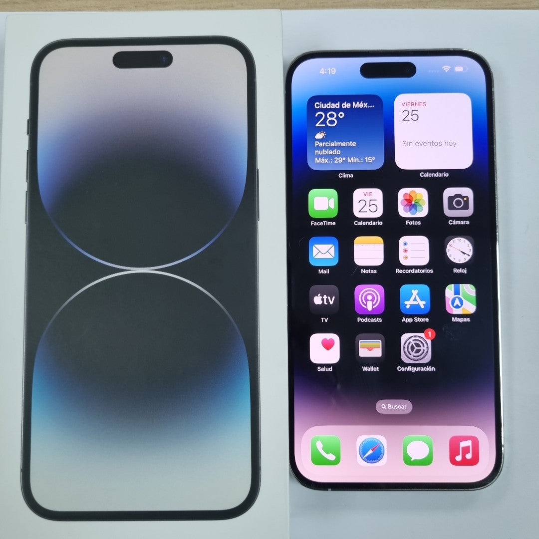 CELULAR APPLE IPHONE 14 PRO MAX A2893 256 GB 6 GB RAM (SEMINUEVO)