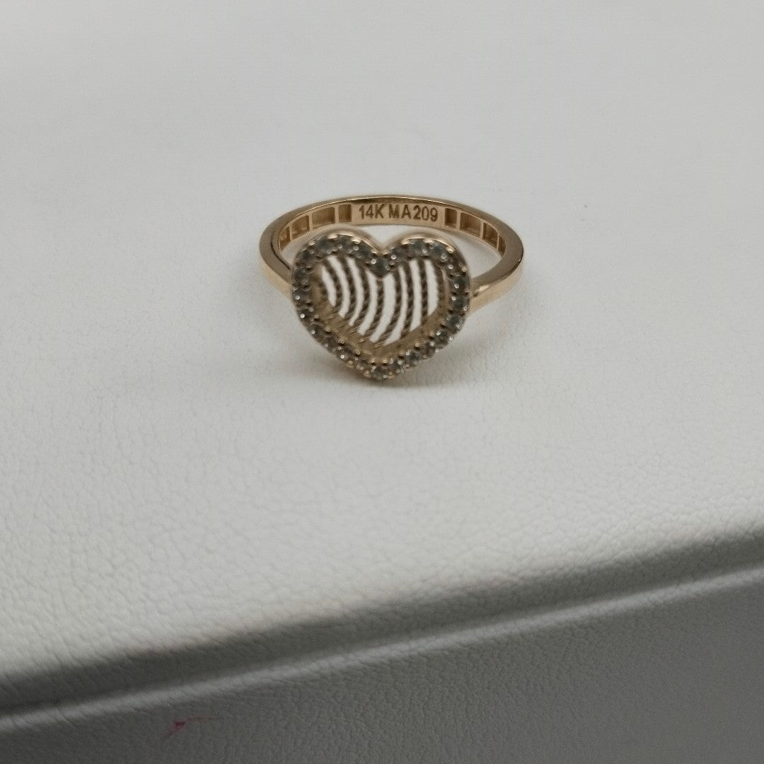 ANILLOS DAMA ORO 14K 2 (NUEVO)