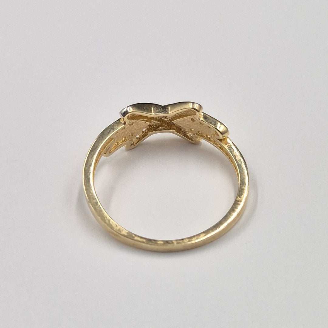 ANILLOS DAMA ORO 14K 2 (NUEVO)