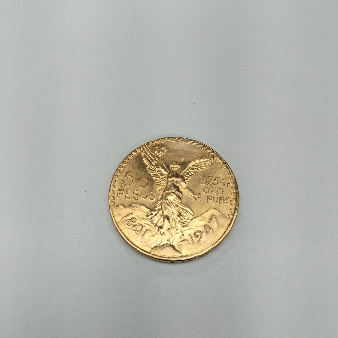 K1 41.6 GRMS - DESC. 0 GRAMOS - 21 K - AVALÚO 76003.2 * * IDENTIFICACIÓN MONEDA NOMINATIVA. * MATERIALES ORO. * CAN (SEMINUEVO)