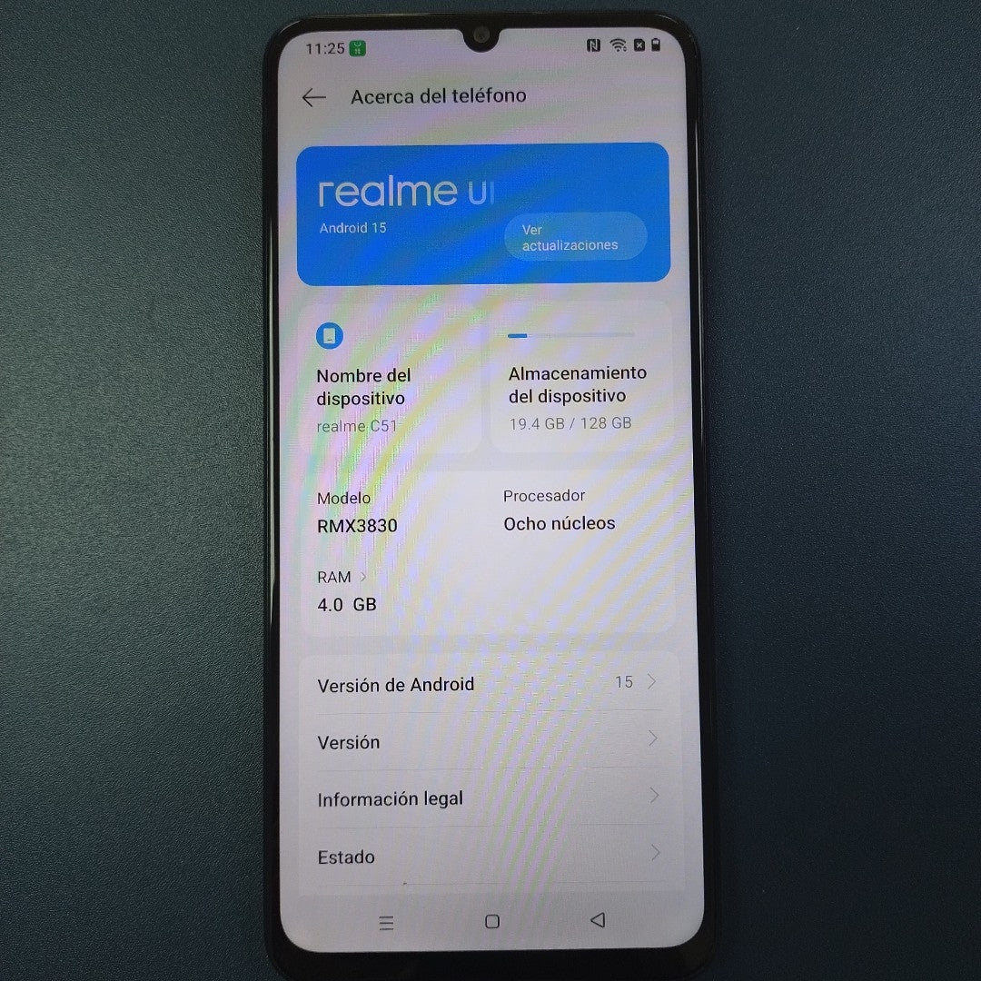 CELULAR REALME C51 RMX3830 (2023) 128 GB 4 GB RAM (SEMINUEVO)