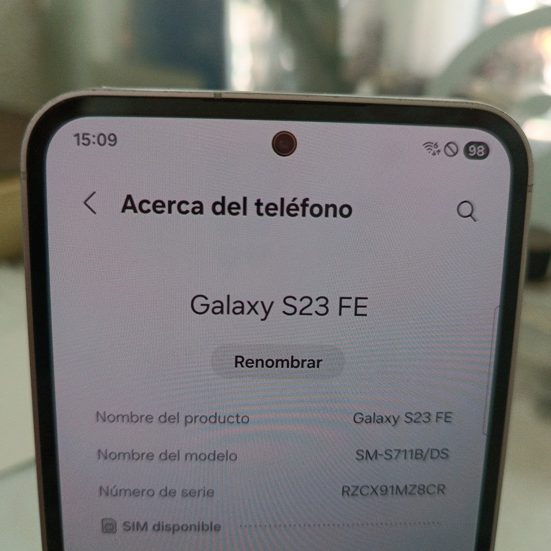 CELULAR SAMSUNG GALAXY S23 FE SM-S711B (2023) 128 GB 8 GB RAM (SEMINUEVO)