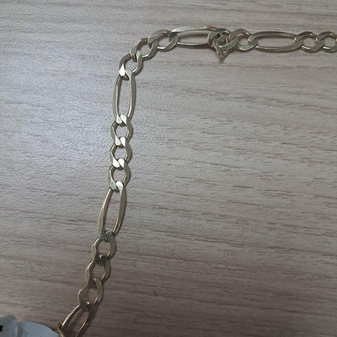 CADENAS CARTIER 3*1 AMARILLA ORO 14K 23.6 (NUEVO)