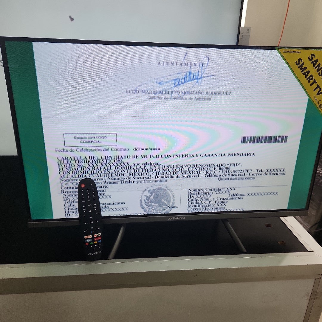 PANTALLA SANSUI SMX32V1HA (2022) 32" LED HD (SEMINUEVO)