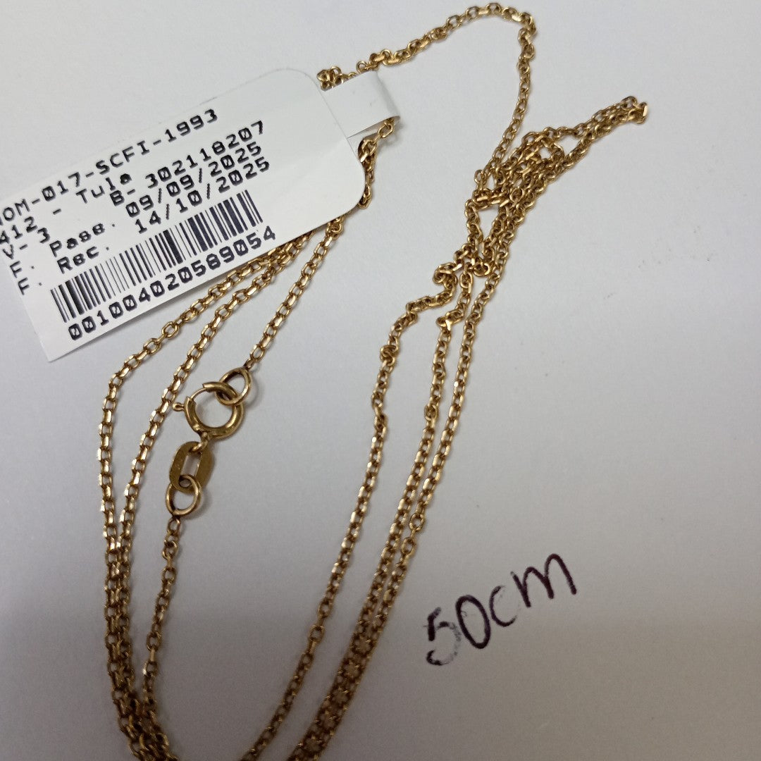 CADENA. ORO. 10 K 1.4 GRMS (SEMINUEVO)
