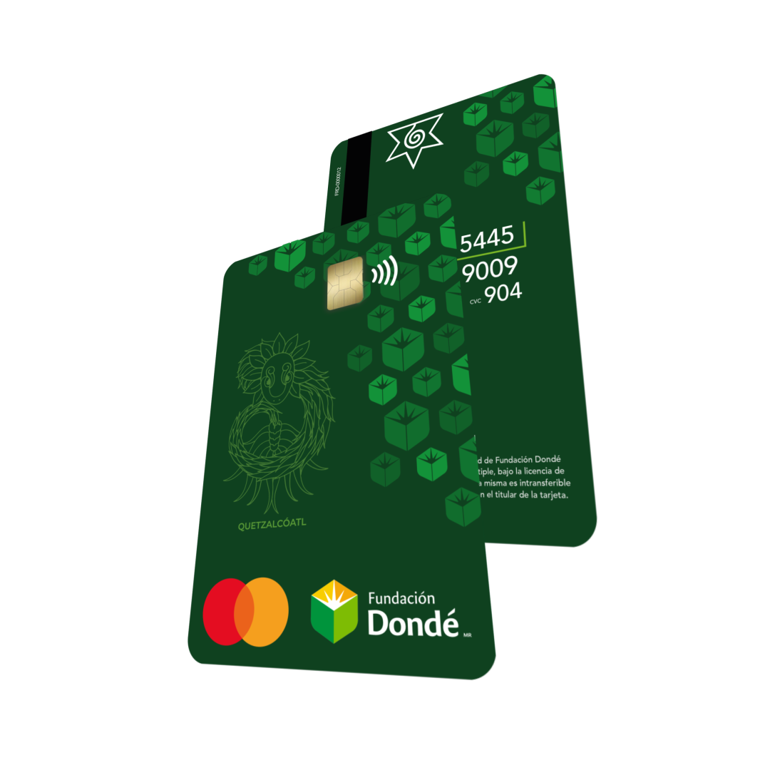 Tarjeta Banco Dondé