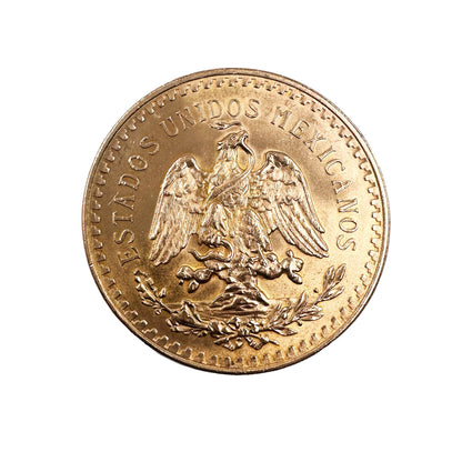 Moneda Centenario Cincuenta Pesos Oro Mexicano 21.6K