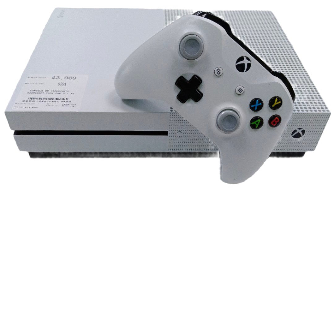 CONSOLA DE VIDEOJUEGO MICROSOFT XBOX ONE S (SEMINUEVO)