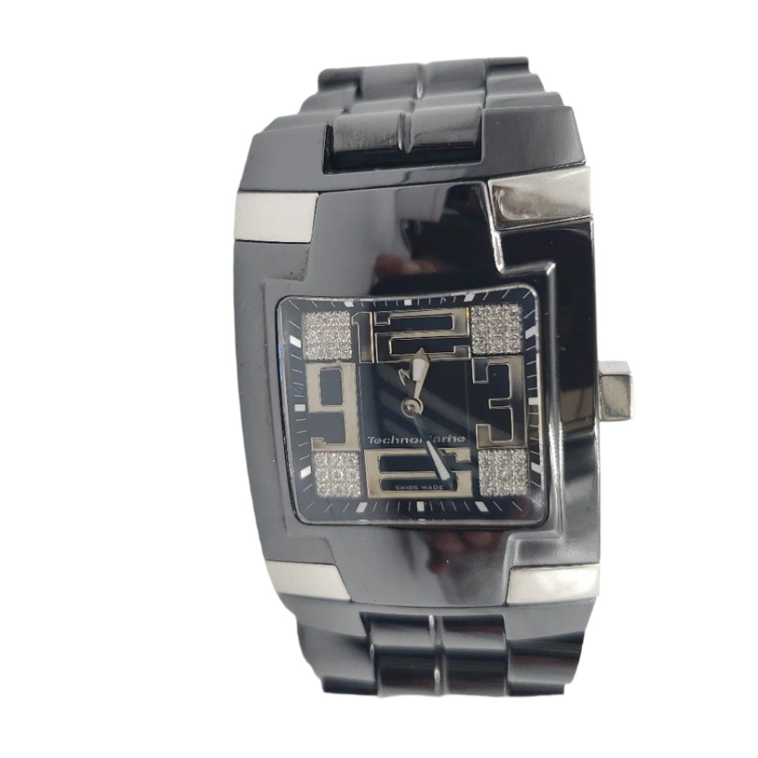 RELOJ TECHNOMARINE SQUARE CERAMIQUE PARA CABALLERO (SEMINUEVO)