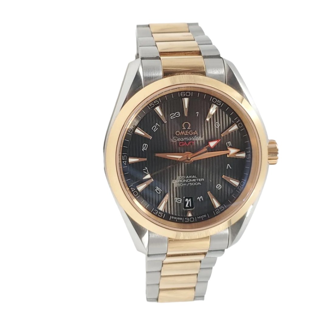 Reloj Omega Seamaster Aqua terra GMT para Caballero (seminuevo)