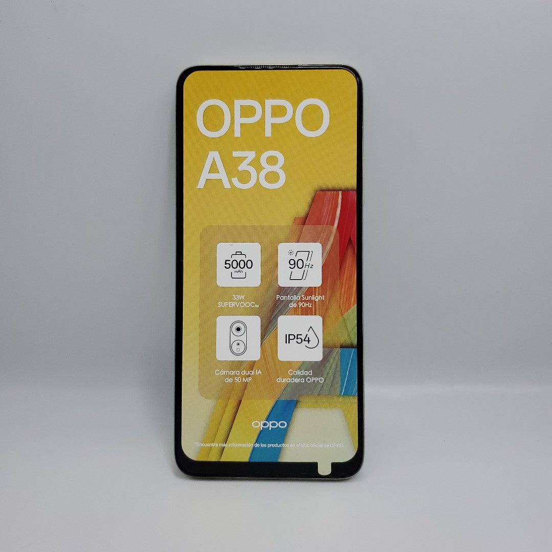 CELULAR OPPO  A38 CPH2579 (2023) 128 GB 4 GB RAM (SEMINUEVO)