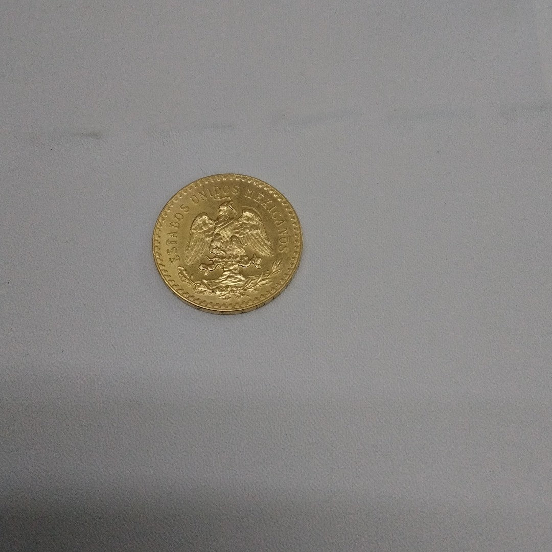 K1 41,60 GRMS - DTO. 0,00 GRMS - 21 K - AVALÚO 59155,20 * IDENTIFICACIÓN  MONEDA NOMINATIVA * MONEDAS PESOS  50 PESOS (SEMINUEVO)