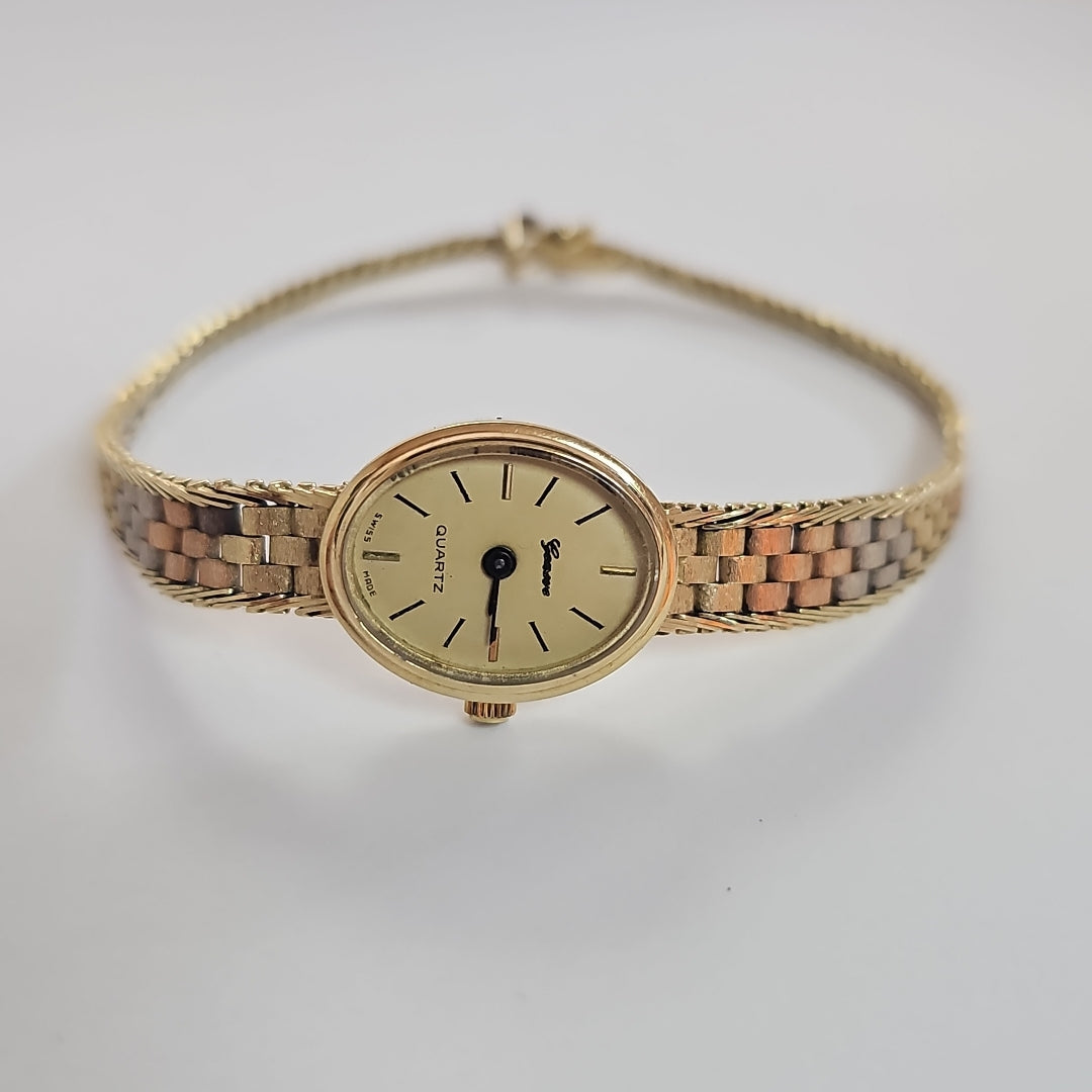 RELOJ CAJA Y PULSO ORO ORO 14 K 13,20 GRMS (SEMINUEVO)