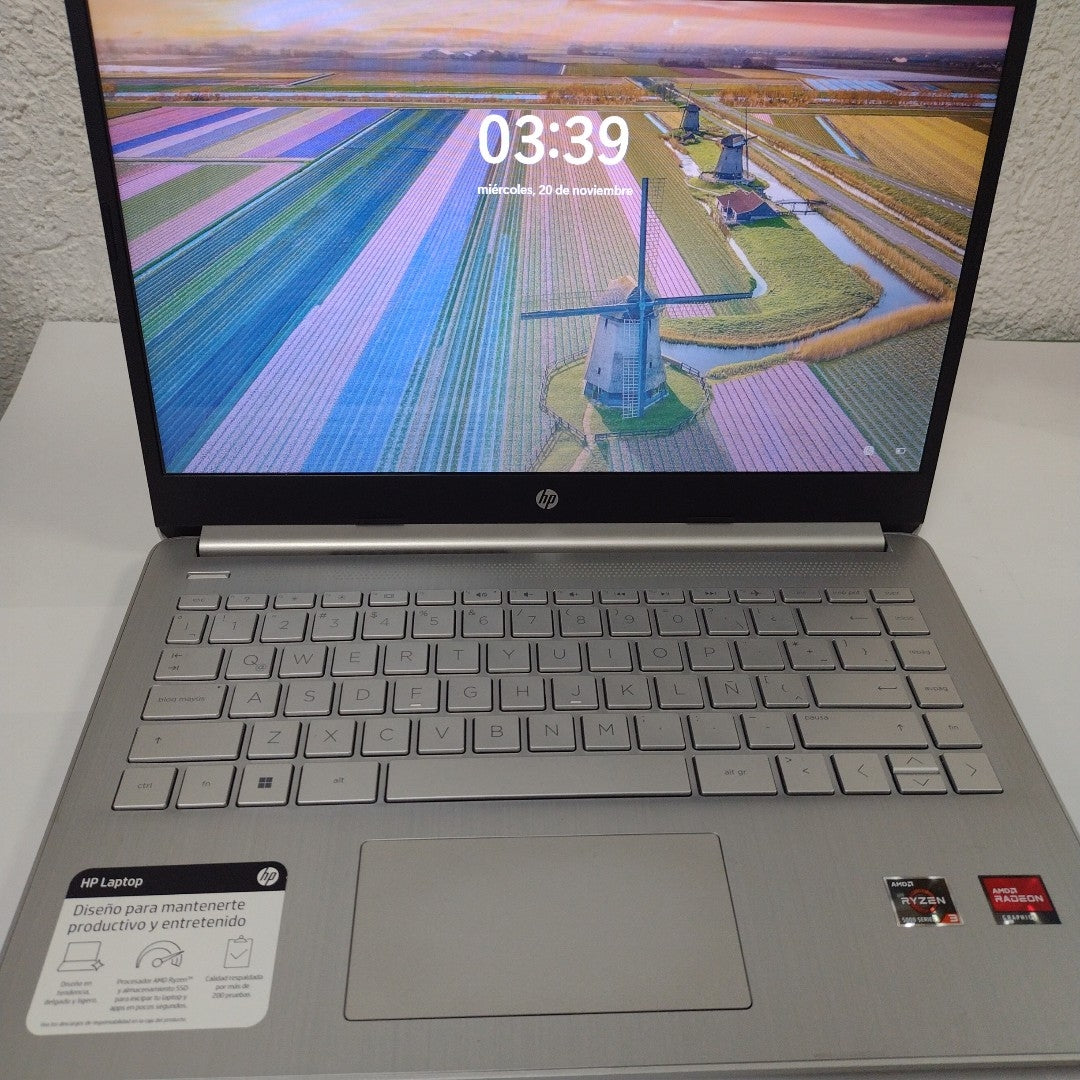 LAPTOP HP 14-FQ1004LA (2023) 512 GB SSD 8 GB RAM (SEMINUEVO)