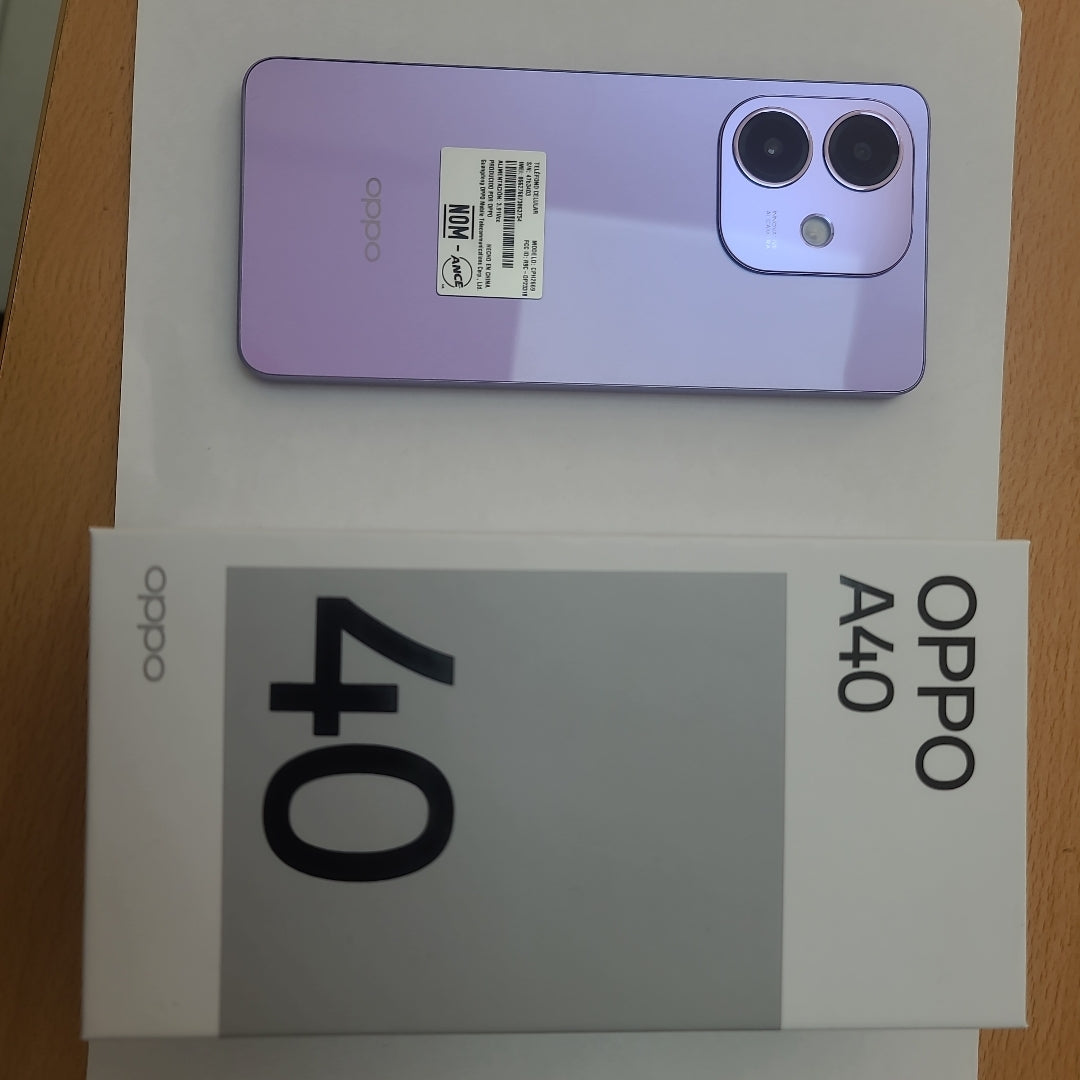 CELULAR OPPO  A40 CPH2669 (2024) 256 GB 4 GB RAM (SEMINUEVO)