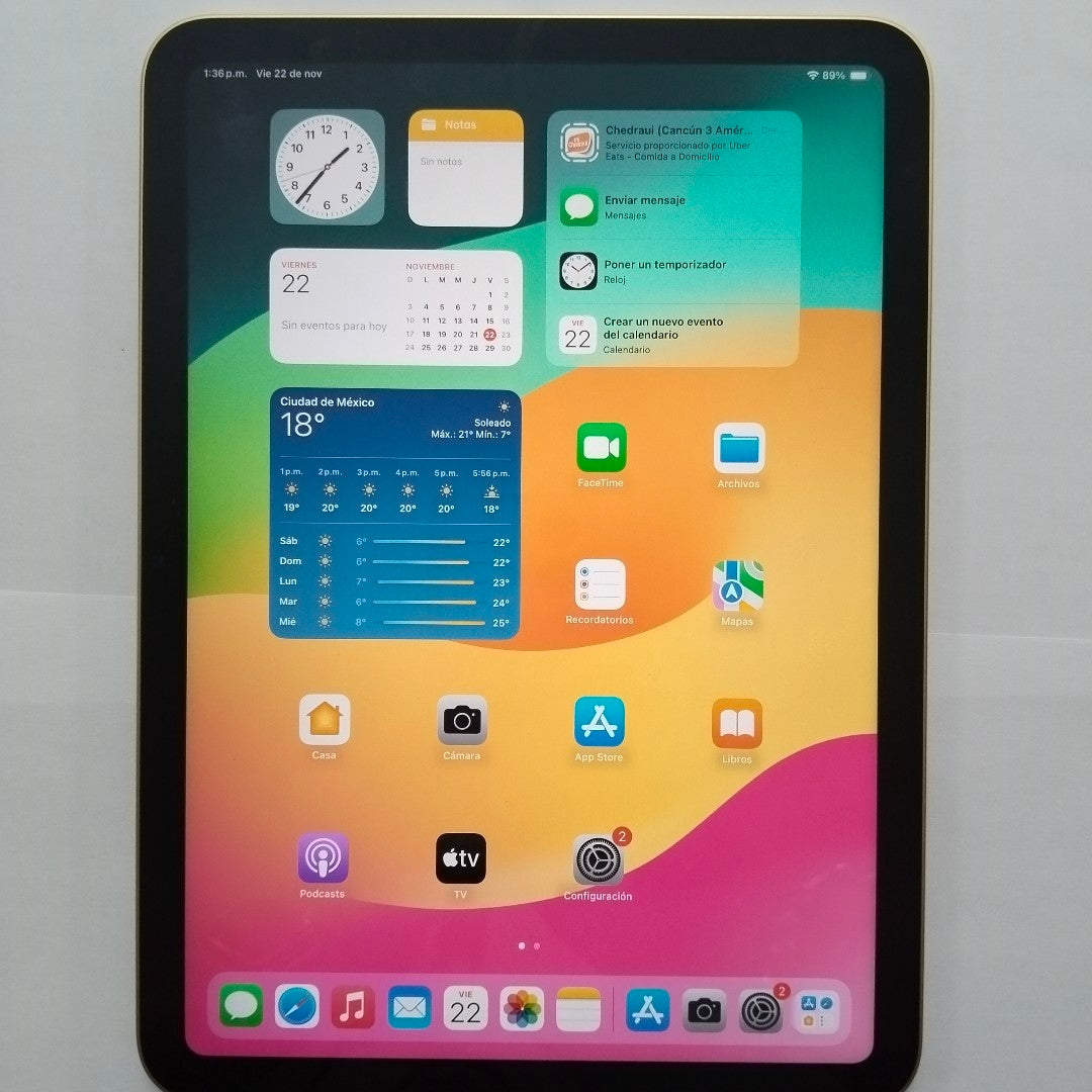 TABLETA APPLE IPAD 10 A2696 64 GB 4 GB RAM (SEMINUEVO)