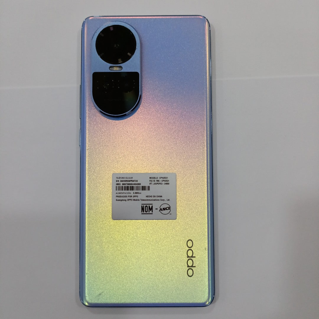 CELULAR OPPO  RENO10 5G CPH2531 (2023) 256 GB 8 GB RAM (SEMINUEVO)