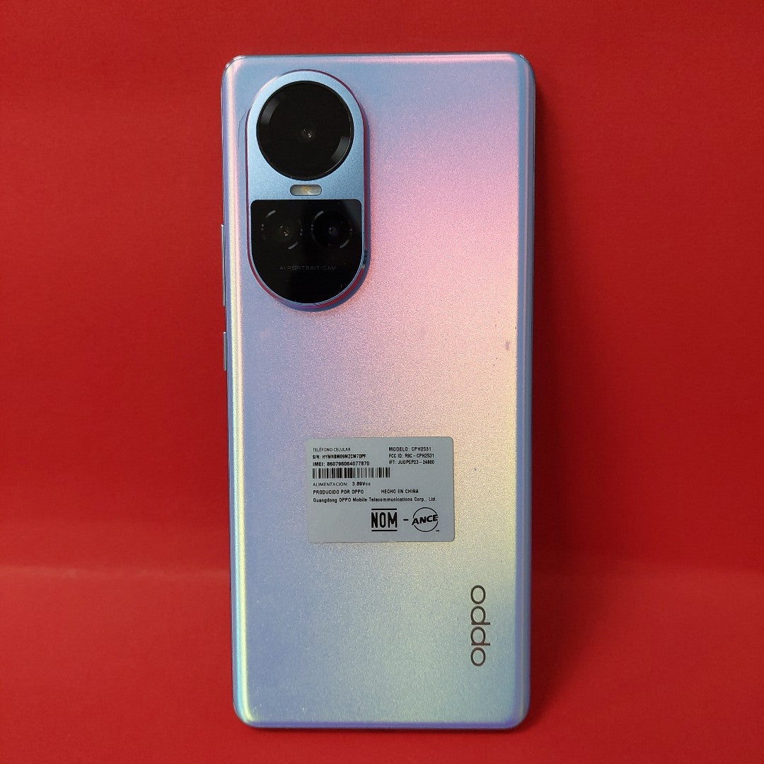 CELULAR OPPO  RENO10 5G CPH2531 (2023) 256 GB 8 GB RAM (SEMINUEVO)
