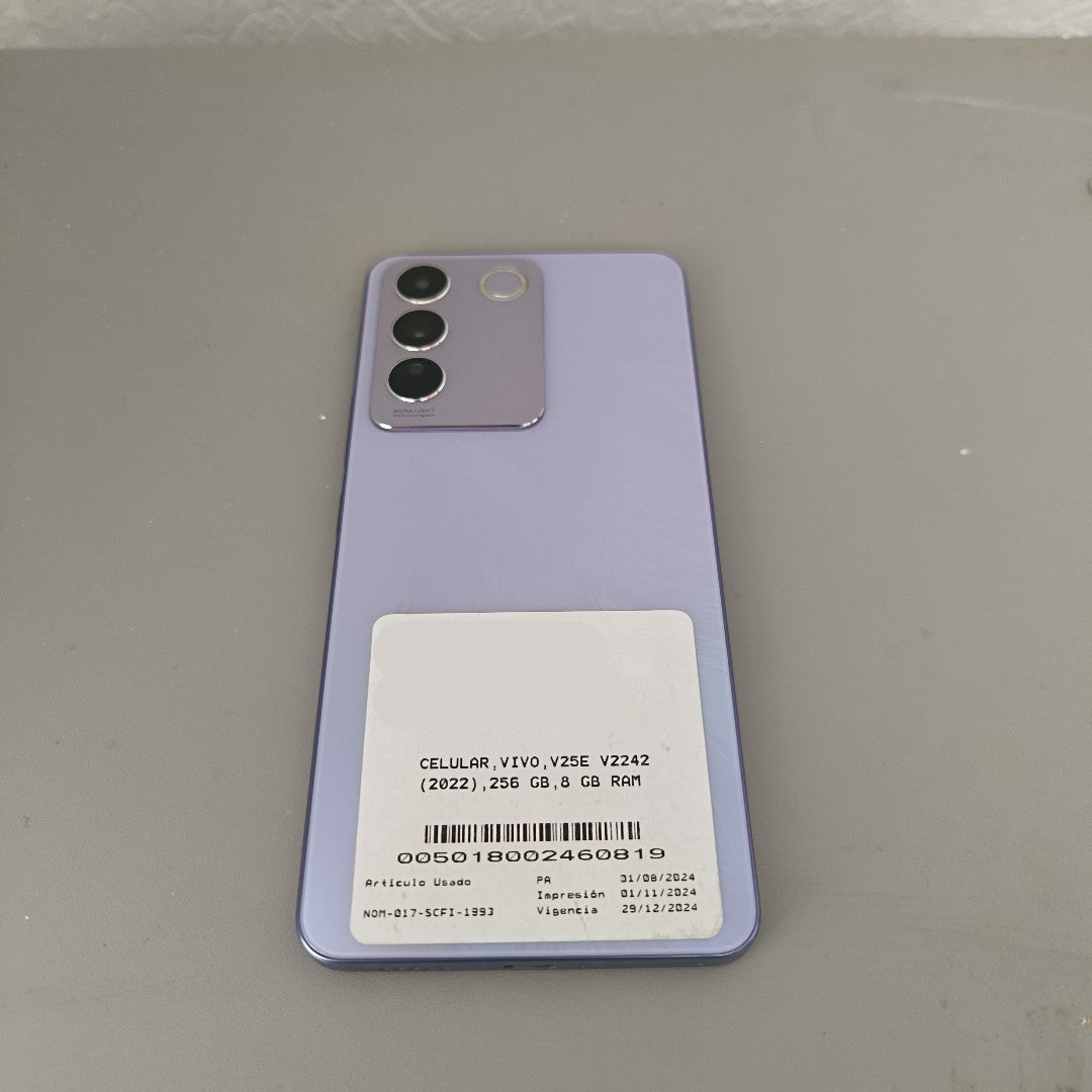 CELULAR VIVO V25E V2242 (2022) 256 GB 8 GB RAM (SEMINUEVO)